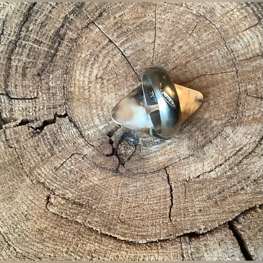 Ring , tiger eye ; 6.5 - Picture 7 of 8